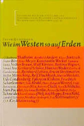 Wie im Westen so auf Erden von Quilitzsch,  Frank