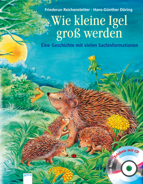 Wie kleine Igel groß werden von Döring,  Hans G, Reichenstetter,  Friederun