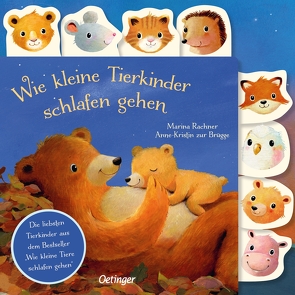 Wie kleine Tierkinder schlafen gehen von Rachner,  Marina, zur Brügge,  Anne-Kristin