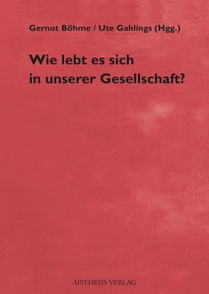 Wie lebt es sich in unserer Gesellschaft? von Böhme,  Gernot, Brieskorn-Zinke,  Marianne, Buchholz,  Kai, Doerre,  Klaus, Gahlings,  Ute, Lampe,  Klaus von, Mahayni,  Ziad, Schmiede,  Rudi, Stehr,  Nico