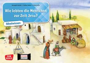 Wie lebten die Menschen zur Zeit Jesu? Kamishibai Bildkartenset von Gerleit,  Annegret, Hebert,  Esther, Lefin,  Petra