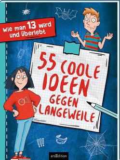 Wie man 13 wird – 55 coole Ideen gegen Langeweile von Johnson,  Pete, Kiefer,  Philip, Saleina,  Thorsten