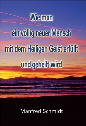 Wie man ein völlig neuer Mensch, mit dem Heiligen Geist erfüllt & geheilt wird von Schmidt,  Manfred