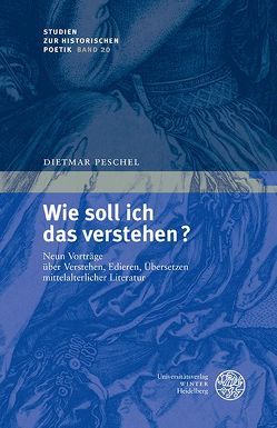 Wie soll ich das verstehen? von Peschel,  Dietmar