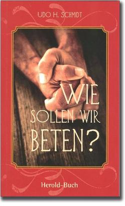 Wie sollen wir beten? von Schmidt,  Udo H.