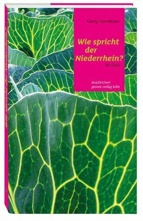 Wie spricht der Niederrhein? von Cornelissen,  Georg