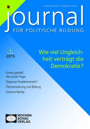 Wie viel Ungleichheit verträgt die Demokratie? von Berndt,  Uwe, Bremer,  Helmut, Bundesausschuß Politische Bildung, Butterwegge,  Christoph, Hafeneger,  Benno, Wochenschau Verlag