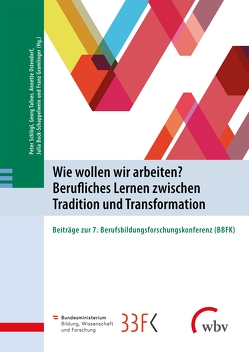 Wie wollen wir arbeiten? Berufliches Lernen zwischen Tradition und Transformation von Bock-Schappelwein,  Julia, Gramlinger,  Franz, Ostendorf,  Annette, Schlögl,  Peter, Tafner,  Georg