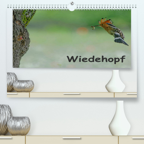 Wiedehopf (Premium, hochwertiger DIN A2 Wandkalender 2022, Kunstdruck in Hochglanz) von Wolf,  Gerald