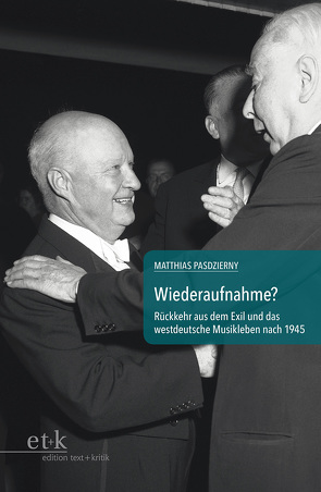 Wiederaufnahme? von Pasdzierny,  Matthias, Schenk,  Dietmar, Schipperges,  Thomas, Schmidt,  Dörte