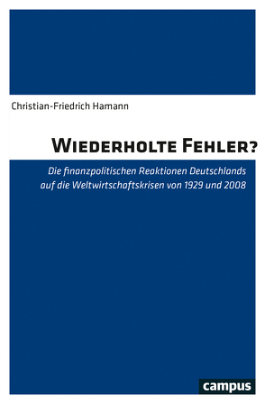 Wiederholte Fehler? von Hamann,  Christian-Friedrich