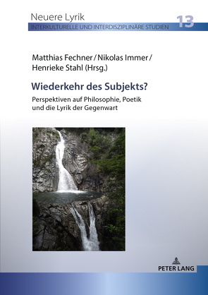 Wiederkehr des Subjekts? von Fechner,  Matthias, Immer,  Nikolas, Stahl,  Henrieke