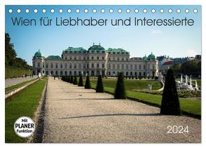 Wien für Liebhaber und Interessierte (Tischkalender 2024 DIN A5 quer), CALVENDO Monatskalender von Rasche,  Marlen