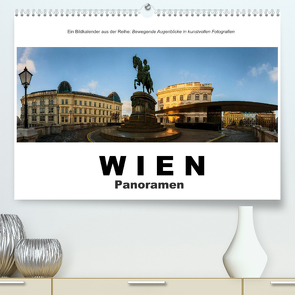 Wien Panoramen (Premium, hochwertiger DIN A2 Wandkalender 2022, Kunstdruck in Hochglanz) von Bartek,  Alexander