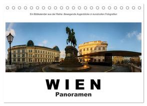 Wien Panoramen (Tischkalender 2024 DIN A5 quer), CALVENDO Monatskalender von Bartek,  Alexander