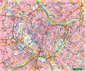 Wien, Stadtplan, 1:6.250, Poster von Freytag-Berndt und Artaria KG