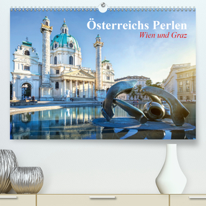 Wien und Graz. Österreichs Perlen (Premium, hochwertiger DIN A2 Wandkalender 2021, Kunstdruck in Hochglanz) von Stanzer,  Elisabeth