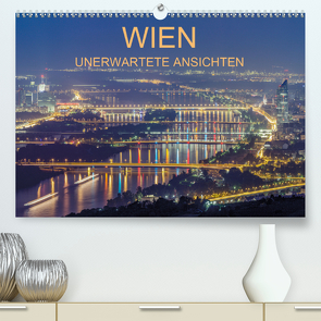 Wien – unerwartete Ansichten (Premium, hochwertiger DIN A2 Wandkalender 2021, Kunstdruck in Hochglanz) von Vlcek,  Gerhard