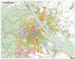 Wien, Wandplan 1:15.000, Magnetmarkiertafel, freytag & berndt von Freytag-Berndt und Artaria KG