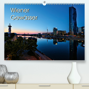 Wiener Gewässer (Premium, hochwertiger DIN A2 Wandkalender 2020, Kunstdruck in Hochglanz) von Plesky,  Roman