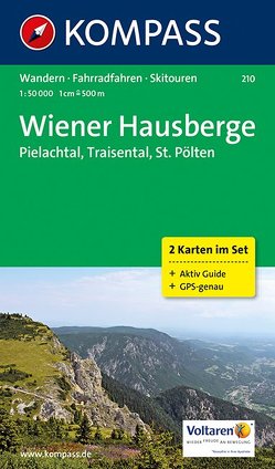 KOMPASS Wanderkarte Wiener Hausberge – Pielachtal – Traisental – St. Pölten von KOMPASS-Karten GmbH