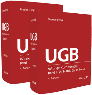 Wiener Kommentar zum UGB PAKET Band 1 + Band 2 von Ratka,  Thomas, Rauter,  Roman Alexander, Straube,  Manfred