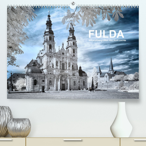 Fulda – Infrarotfotografien von Kurt Lochte (Premium, hochwertiger DIN A2 Wandkalender 2022, Kunstdruck in Hochglanz) von Lochte,  Kurt