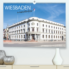 Wiesbaden wunderbar (Premium, hochwertiger DIN A2 Wandkalender 2021, Kunstdruck in Hochglanz) von Scherf,  Dietmar