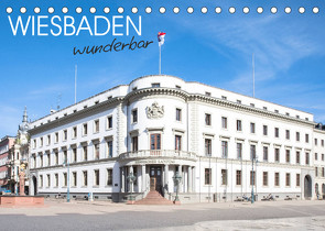 Wiesbaden wunderbar (Tischkalender 2023 DIN A5 quer) von Scherf,  Dietmar