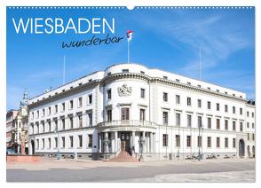 Wiesbaden wunderbar (Wandkalender 2024 DIN A2 quer), CALVENDO Monatskalender von Scherf,  Dietmar