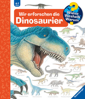 Wieso? Weshalb? Warum?, Band 55: Wir erforschen die Dinosaurier von Weinhold,  Angela