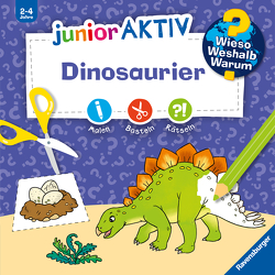 Wieso? Weshalb? Warum? junior AKTIV: Dinosaurier von Broska,  Elke