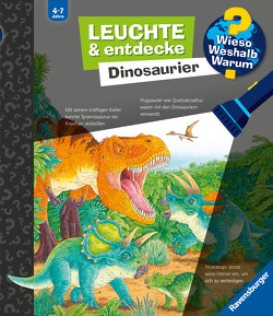 Wieso? Weshalb? Warum? Leuchte und entdecke: Dinosaurier (Taschenlampen-Buch mit Folien und Klappen) von Coenen,  Sebastian, Gernhäuser,  Susanne