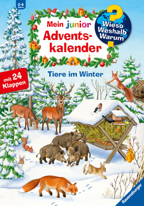 Wieso? Weshalb? Warum? Mein junior Adventskalender: Tiere im Winter von von Hacht,  Esther