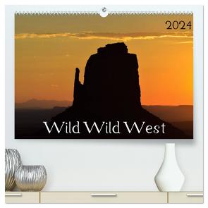 Wild Wild West (hochwertiger Premium Wandkalender 2024 DIN A2 quer), Kunstdruck in Hochglanz von Kostrzynski,  Alexander