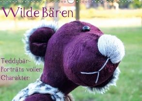 Wilde Bären – Teddybär-Porträts voller Charakter (Wandkalender 2018 DIN A3 quer) von Koepp (VauKa),  Verena