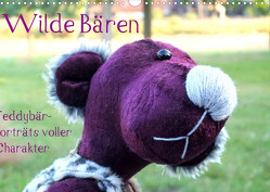 Wilde Bären – Teddybär-Porträts voller Charakter (Wandkalender 2023 DIN A3 quer) von Koepp (VauKa),  Verena