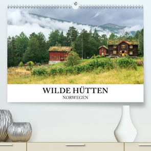 Wilde Hütten Norwegen (Premium, hochwertiger DIN A2 Wandkalender 2021, Kunstdruck in Hochglanz) von wildeyes