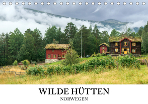 Wilde Hütten Norwegen (Tischkalender 2021 DIN A5 quer) von wildeyes