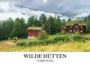 Wilde Hütten Norwegen (Wandkalender 2021 DIN A3 quer) von wildeyes