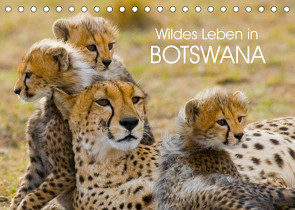 Wildes Leben in Botswana (Tischkalender 2023 DIN A5 quer) von Stanzer,  Elisabeth