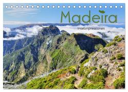 Wildes Madeira – Inselimpressionen (Tischkalender 2024 DIN A5 quer), CALVENDO Monatskalender von Stamm,  Dirk