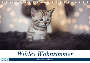 Wildes Wohnzimmer – Die Bengalkatze (Tischkalender 2021 DIN A5 quer) von meets Elos Photography,  Robyn