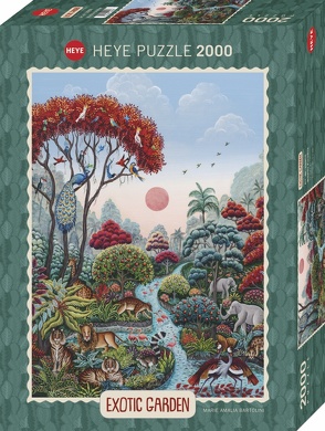 Wildlife Paradise Puzzle von Bartolini,  Marie Amalia