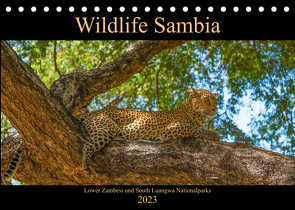 Wildlife Sambia (Tischkalender 2023 DIN A5 quer) von Photo4emotion.com