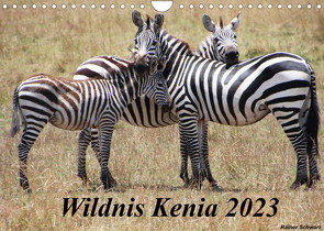 Wildnis Kenia 2023 (Wandkalender 2023 DIN A4 quer) von Schwarz,  Rainer