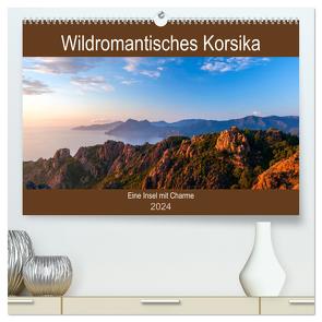 Wildromatisches Korsika (hochwertiger Premium Wandkalender 2024 DIN A2 quer), Kunstdruck in Hochglanz von Webeler,  Janita