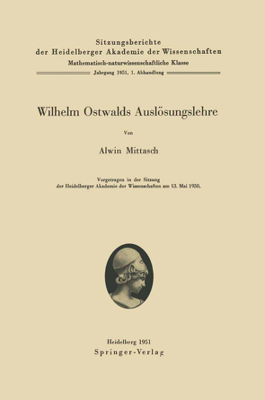 Wilhelm Ostwalds Auslösungslehre von Mittasch,  A.