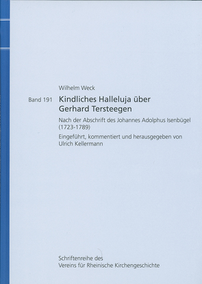 Wilhelm Weck – Kindliches Halleluja über Gerhard Tersteegen von Kellermann,  Ulrich, Weck,  Wilhelm