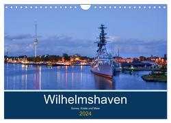 Wilhelmshaven – Sonne, Küste und Meer (Wandkalender 2024 DIN A4 quer), CALVENDO Monatskalender von Müller,  Birgit